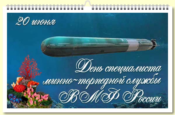 20 День специалиста минно-торпедной службы ВМФ России